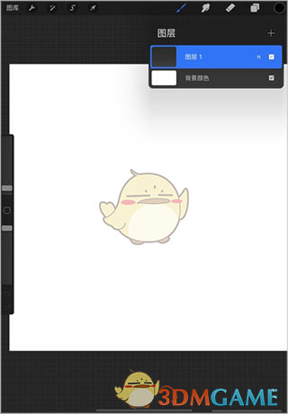 《procreate》锁定图层方法
