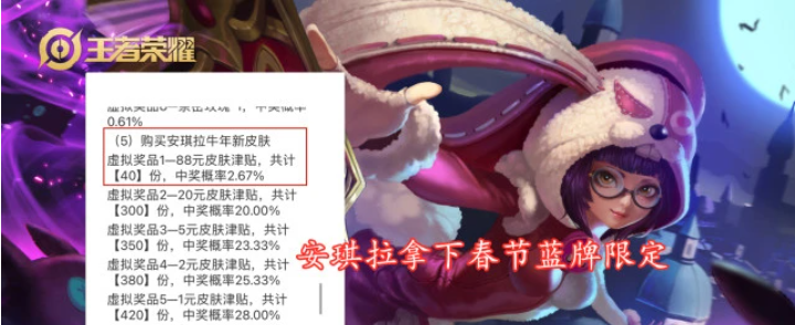 《王者荣耀》安琪拉新春史诗皮肤漫画脸形象说明