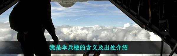 我是伞兵梗的含义及出处介绍