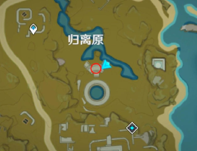 原神奇怪的圆盘四个位置在哪2