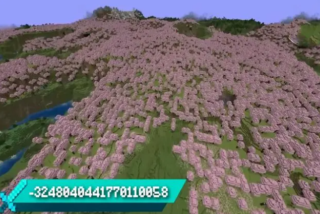大面积樱花林地图