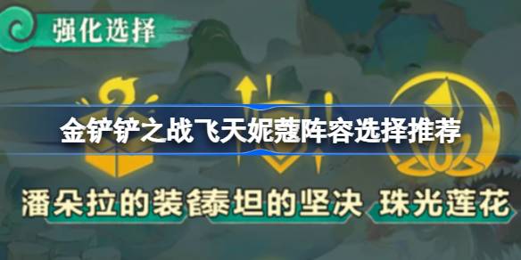 金铲铲之战飞天妮蔻阵容怎么搭配 金铲铲之战飞天妮蔻阵容选择推荐