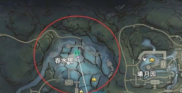 《永劫无间手游》龙隐洞天汤泉眼位置