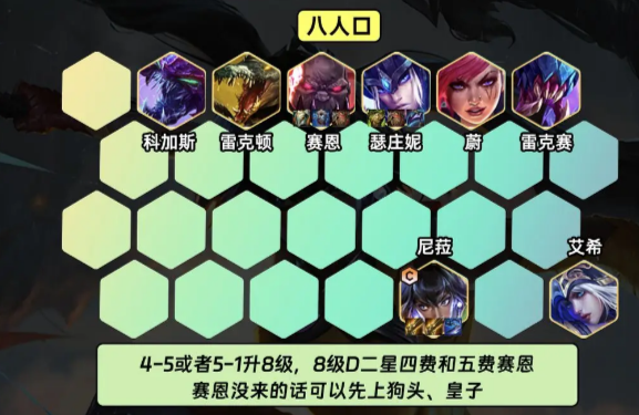 金铲铲之战S9.5六斗尼菈阵容怎么玩-S9.5六斗尼菈阵容玩法介绍