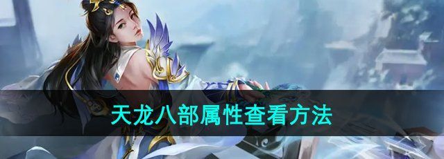 《天龙八部》属性查看方法