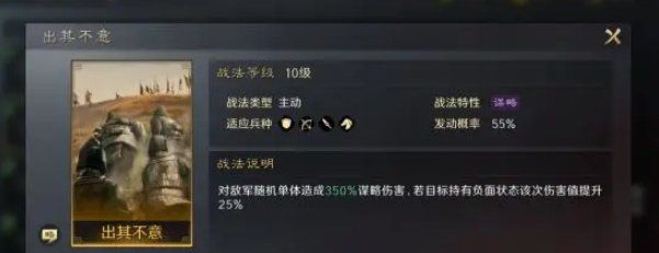 《三国谋定天下》自选战法选择推荐