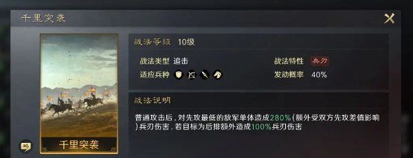 《三国谋定天下》自选战法选择推荐