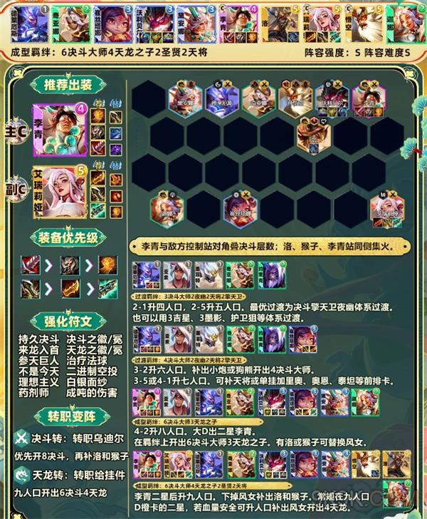 金铲铲之战s11最强阵容介绍 金铲铲之战S11*阵容推荐