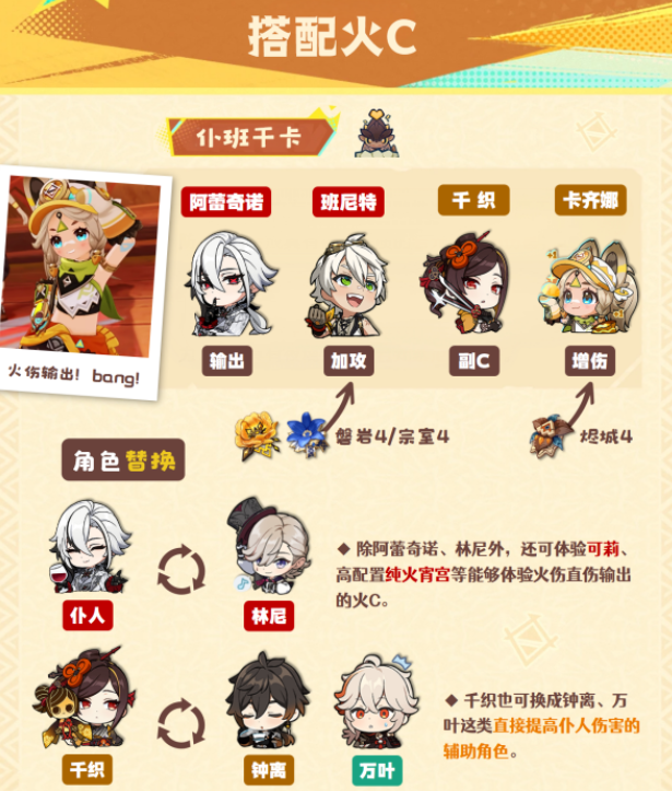 原神卡齐娜阵容怎么搭配图三