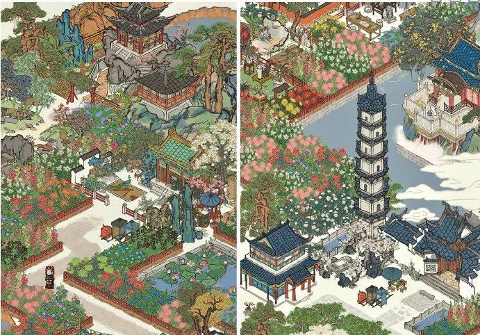 《江南百景图》江南花苑打造计划获奖作品一览