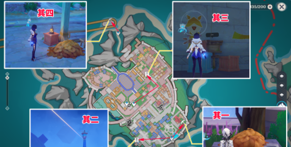 《原神》4.8四个宝箱内纸条位置一览