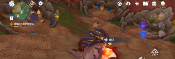 《原神》5.0贪食匿叶龙山王boss位置